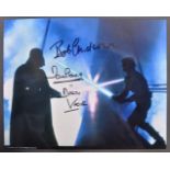 STAR WARS - DAVE PROWSE & BOB ANDERSON - EMPIRE STRIKES BACK PHOTO