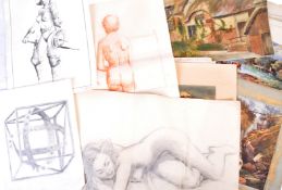 PETER WYNGARDE ESTATE - ASSORTED ARTWORK, SKETCHES