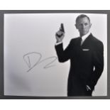 JAMES BOND - DANIEL CRAIG - IMPRESSIVE AUTOGRAPHED