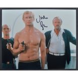 JAMES BOND 007 - JULIAN GLOVER AUTOGRAPHED PHOTOGRAPH