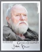 GAME OF THRONES - JULIAN GLOVER AUTOGRAPHED PHOTOG