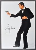 ROGER MOORE - JAMES BOND 007 - STUNNING SIGNED" PH