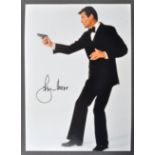 ROGER MOORE - JAMES BOND 007 - STUNNING SIGNED" PH