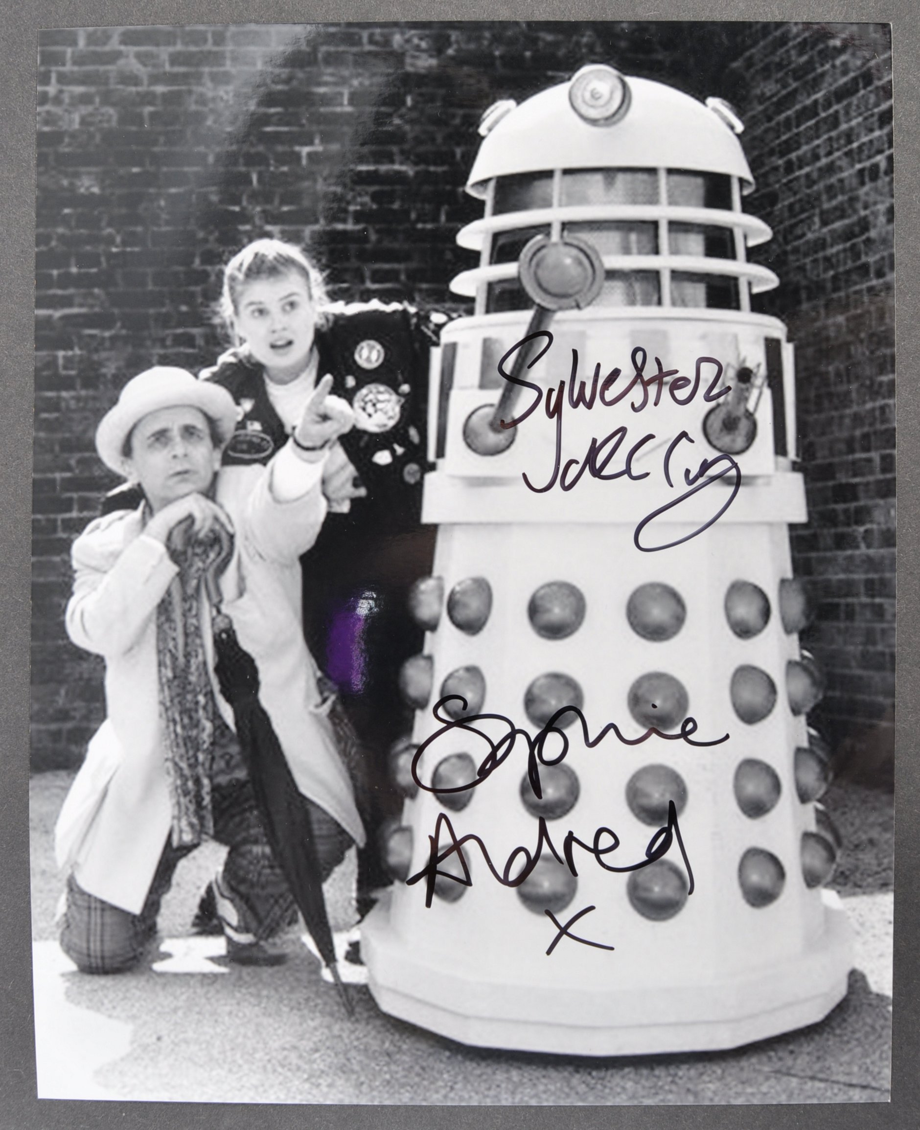 UACC RD223 Colour Print Signed by Sophie Aldred Dr Who 