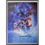 STAR WARS - JAMES EARL JONES - INCREDIBLE SIGNED M