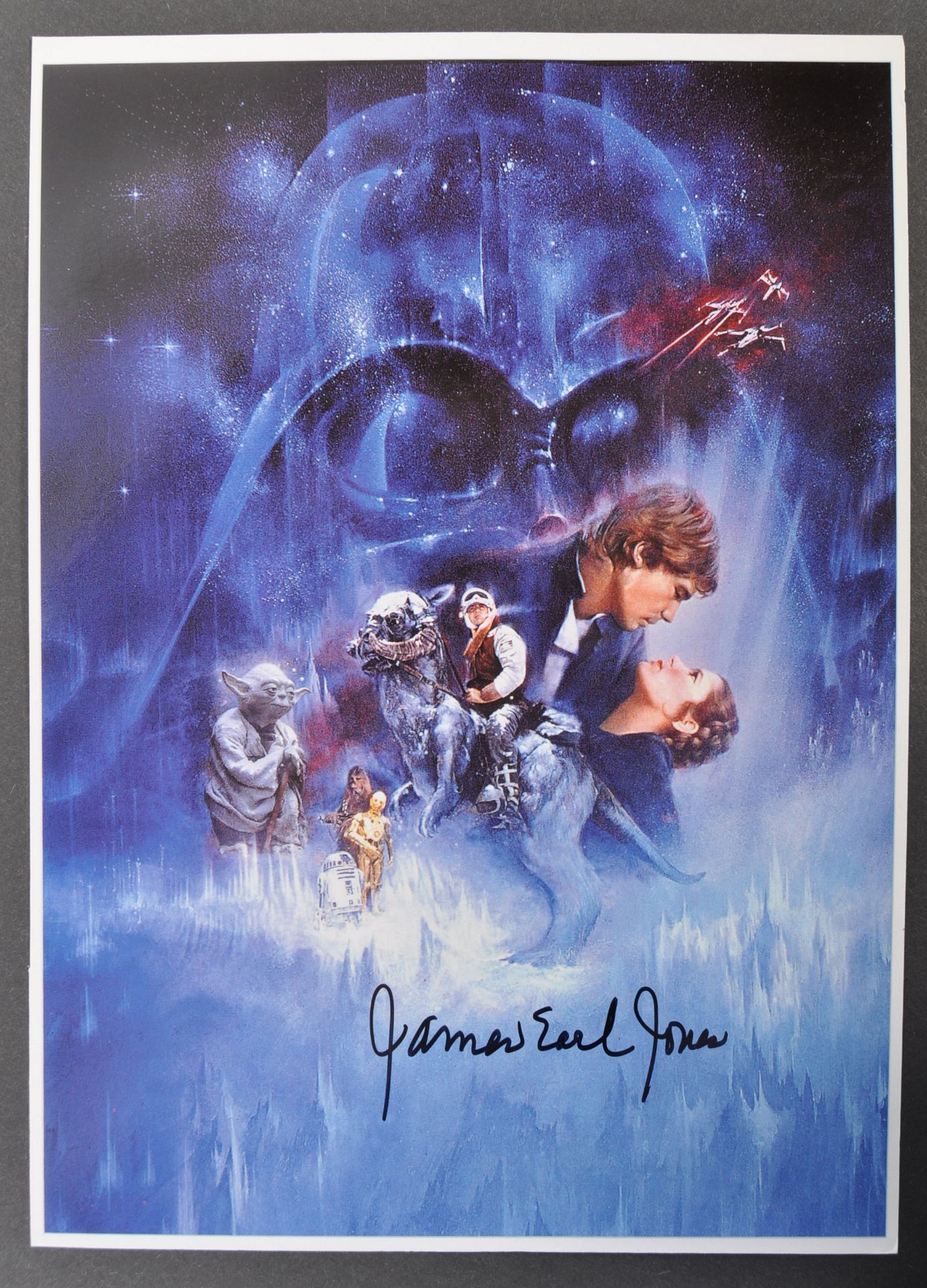 STAR WARS - JAMES EARL JONES - INCREDIBLE SIGNED M