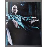 HARRY POTTER - RALPH FIENNES - IMPRESSIVE SIGNED P