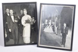 PETER WYNGARDE ESTATE - TWO PERSONAL FRAMED PHOTOG