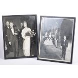 PETER WYNGARDE ESTATE - TWO PERSONAL FRAMED PHOTOG