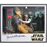 STAR WARS FORCE AWAKENS - HARRIET WALTER SIGNED PH