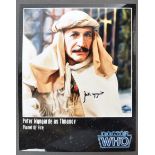 PETER WYNGARDE - DOCTOR WHO - AUTOGRAPHED 8X10" PH