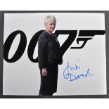 DAME JUDI DENCH - JAMES BOND 007 - SIGNED PHOTOGRA