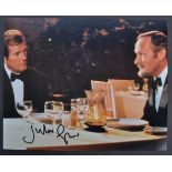 JAMES BOND 007 - JULIAN GLOVER AUTOGRAPHED PHOTOGRAPH