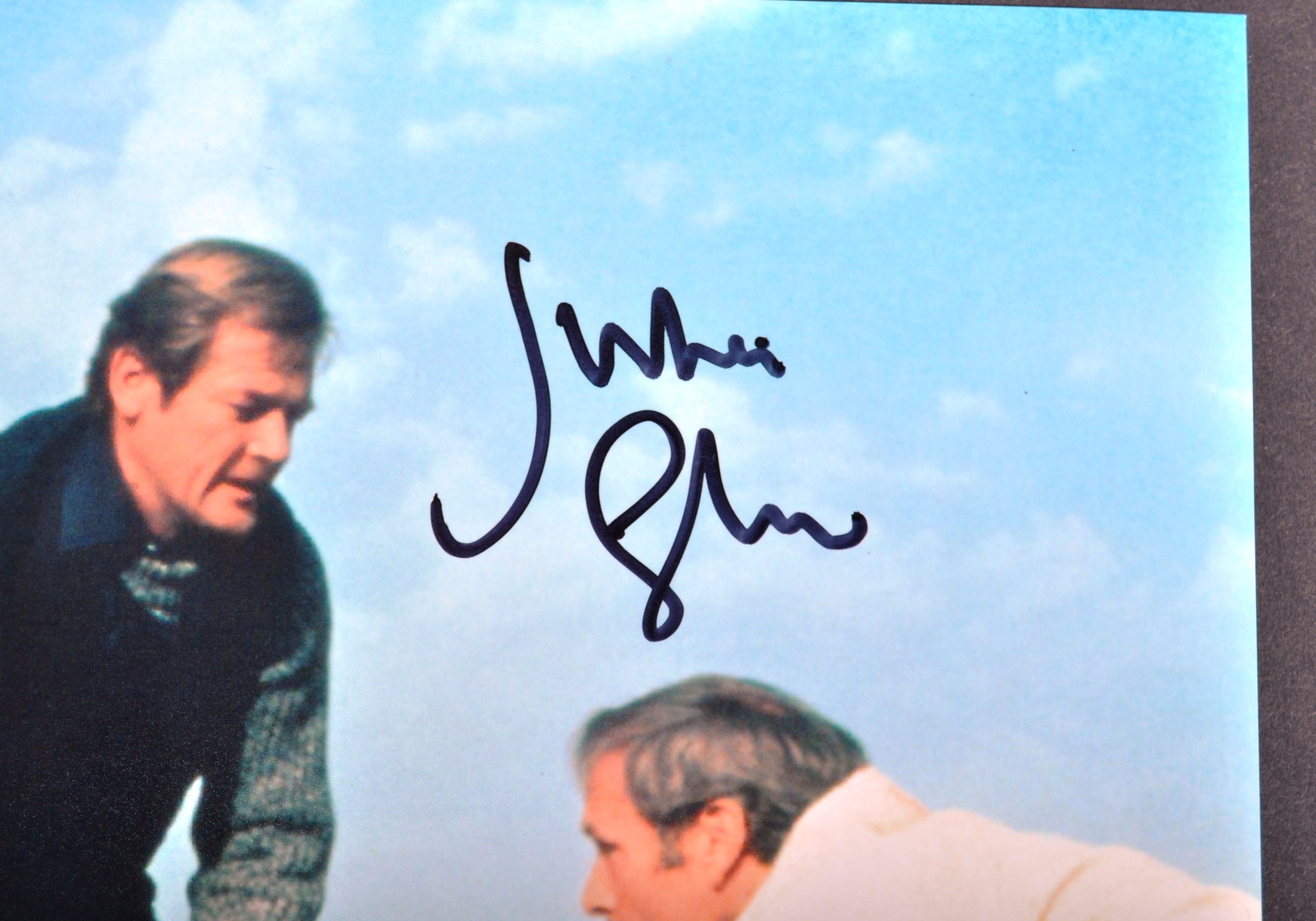 JAMES BOND 007 - JULIAN GLOVER AUTOGRAPHED PHOTOGR - Image 2 of 2