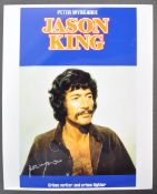 PETER WYNGARDE - JASON KING - AUTOGRAPHED 8X10" PH