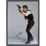 STAR WARS - HARRISON FORD - INCREDIBLE SIGNED PHOT
