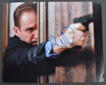 JAMES BOND - RALPH FIENNES - SKYFALL - SIGNED 8X10" PHOTOGRAPH