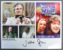 DOCTOR WHO - JULIAN GLOVER AUTOGRAPHED PHOTOGRAPH