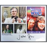 DOCTOR WHO - JULIAN GLOVER AUTOGRAPHED PHOTOGRAPH