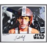 STAR WARS - JACK KLAFF - RED FOUR - SIGNED PHOTOGR