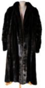 FROM THE COLLECTION OF VALERIE LEON - MINK FUR COA