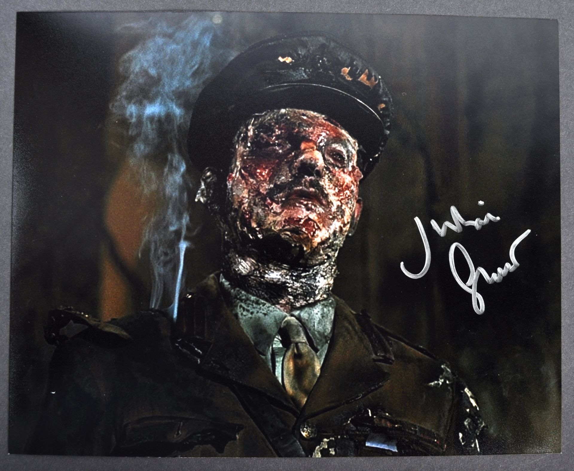 QUATERMASS & THE PIT - JULIAN GLOVER AUTOGRAPHED P