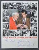 JAMES BOND - DESMOND LLEWELYN - AUTOGRAPHED PHOTOGRAPH