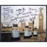 DOCTOR WHO - RARE MULTI-SIGNED COLOUR PHOTOGRAPH 1