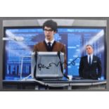 JAMES BOND - BEN WISHAW (Q) - SIGNED 8X10" COLOUR