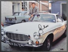 ROGER MOORE - THE SAINT - RARE SIGNED 8X10" PHOTOGRAPH