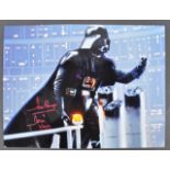 DAVE PROWSE - STAR WARS - DARTH VADER SIGNED 16X12