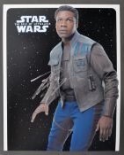 STAR WARS - JOHN BOYEGA - SIGNED 10X8" PHOTOGRAPH