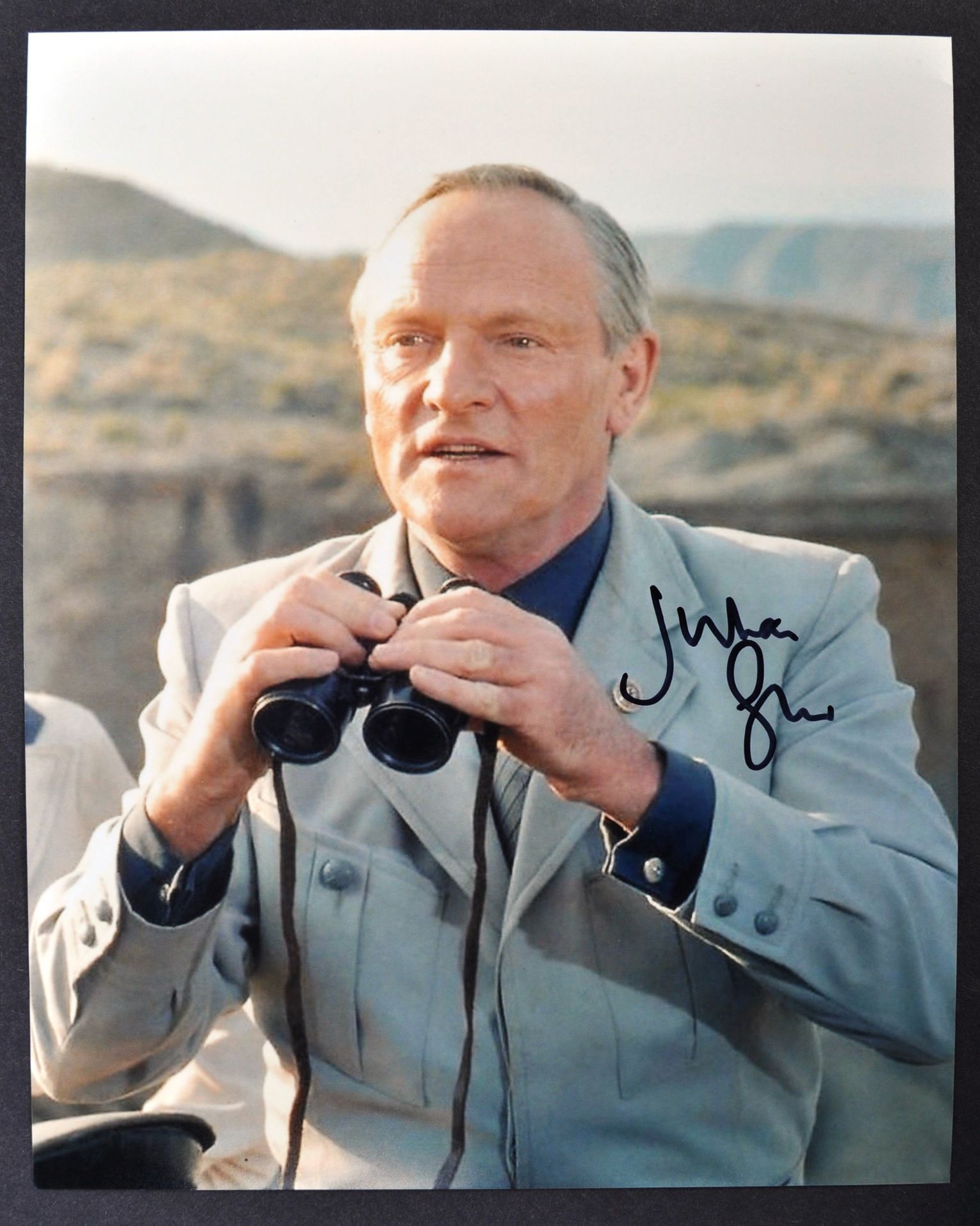 INDIANA JONES - JULIAN GLOVER AUTOGRAPHED PHOTOGRA