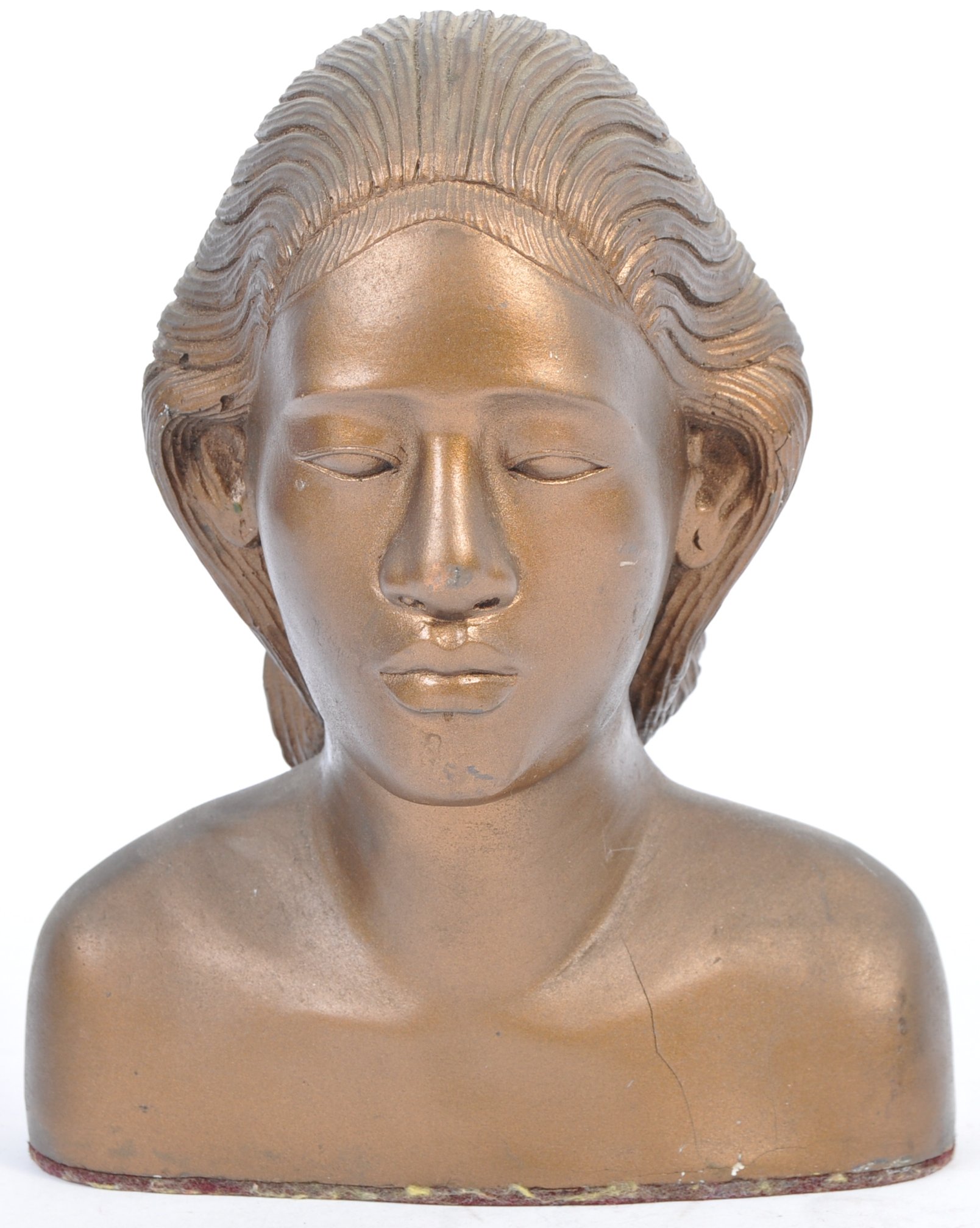 PETER WYNGARDE ESTATE - PLASTER BUST OF AN AFRICAN