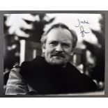 JAMES BOND 007 - JULIAN GLOVER AUTOGRAPHED PHOTOGR