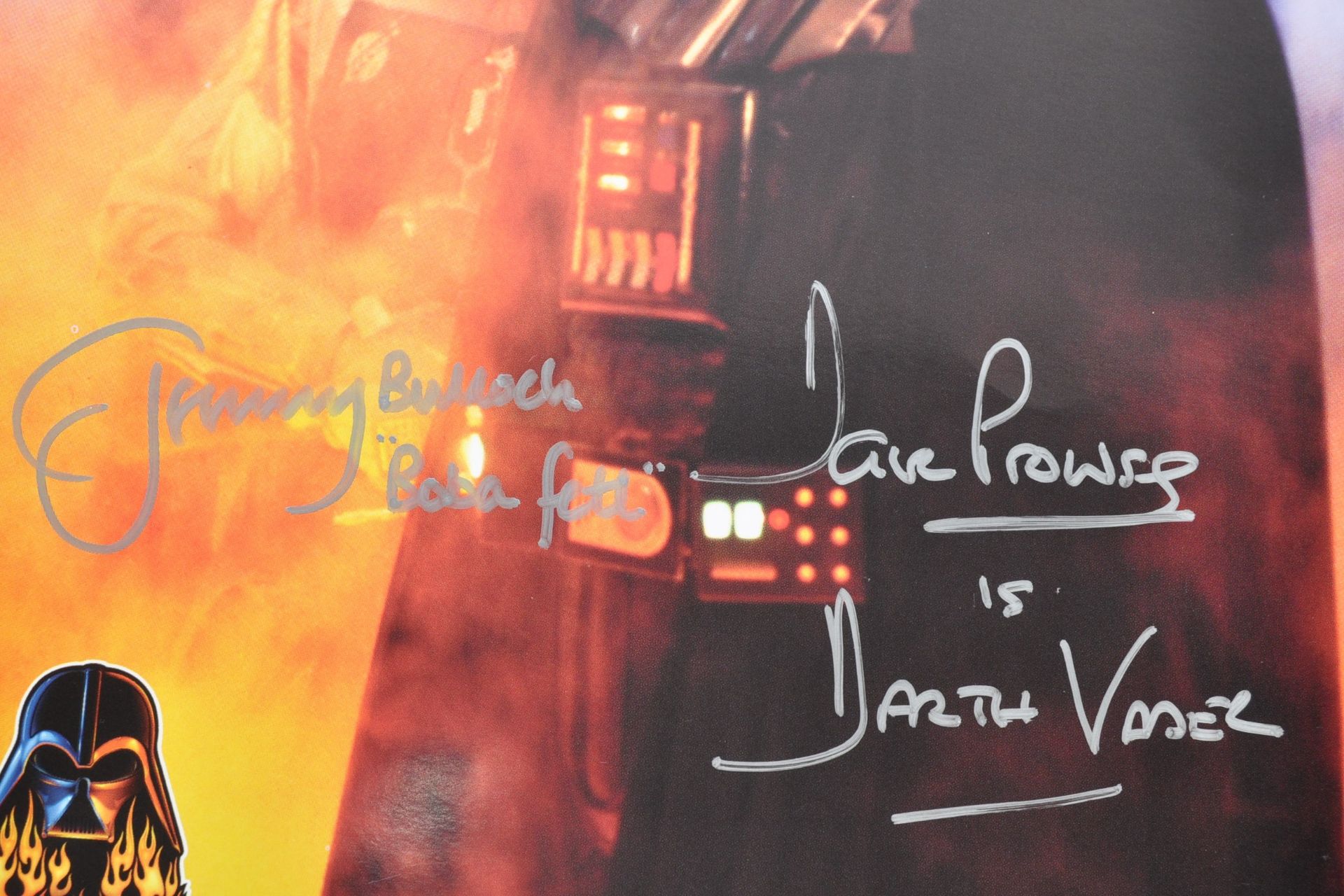 STAR WARS - DAVE PROWSE & JEREMY BULLOCH - DUAL SIGNED PHOTO - Bild 2 aus 3