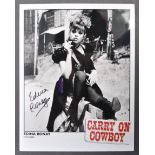 CARRY ON FILMS - EDINA RONAY - COWBOY AUTOGRAPHED