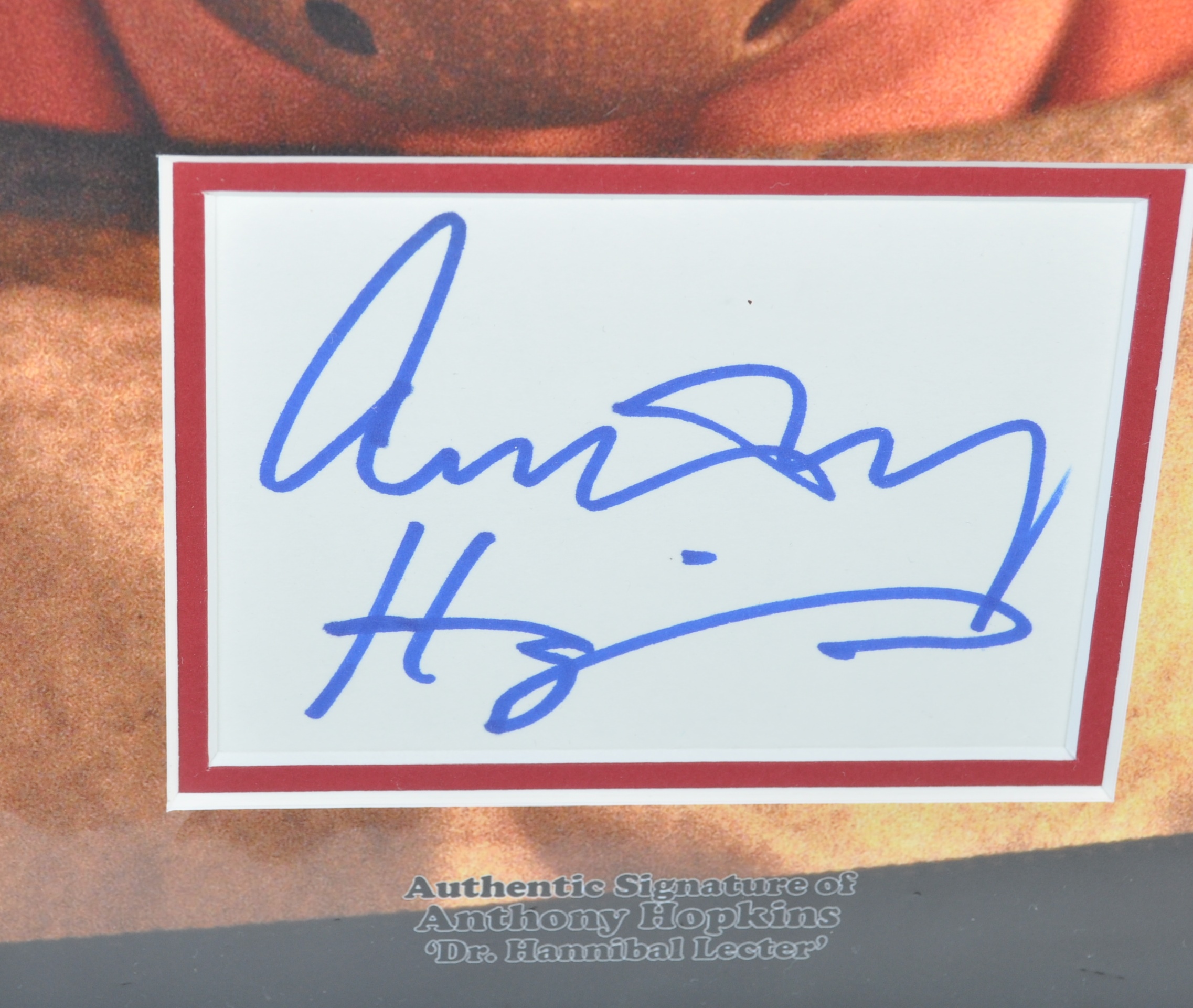 ANTHONY HOPKINS - SILENCE OF THE LAMBS - IMPRESSIVE AUTOGRAPH - Image 2 of 2