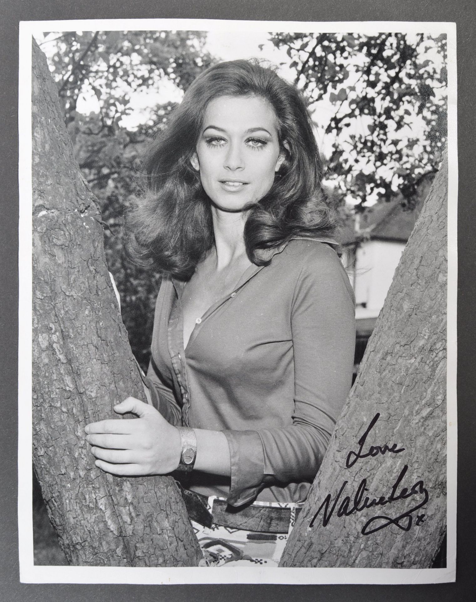 FROM THE COLLECTION OF VALERIE LEON - VINTAGE SIGN
