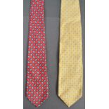 PETER WYNGARDE ESTATE - TWO NECK TIES FROM PETER'S