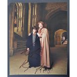 HARRY POTTER - RARE RADCLIFFE & BRANAGH DUAL SIGNE