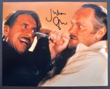 JAMES BOND 007 - JULIAN GLOVER AUTOGRAPHED PHOTOGRAPH