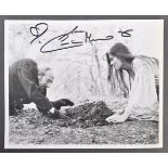 HAMMER HORROR - CAROLINE MUNRO -CAPTAIN KRONOS SIGNED PHOTO