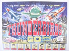 THUNDERBIRDS ARE GO - BEAUTIFUL AUTOGRAPHED 16X20" POSTER