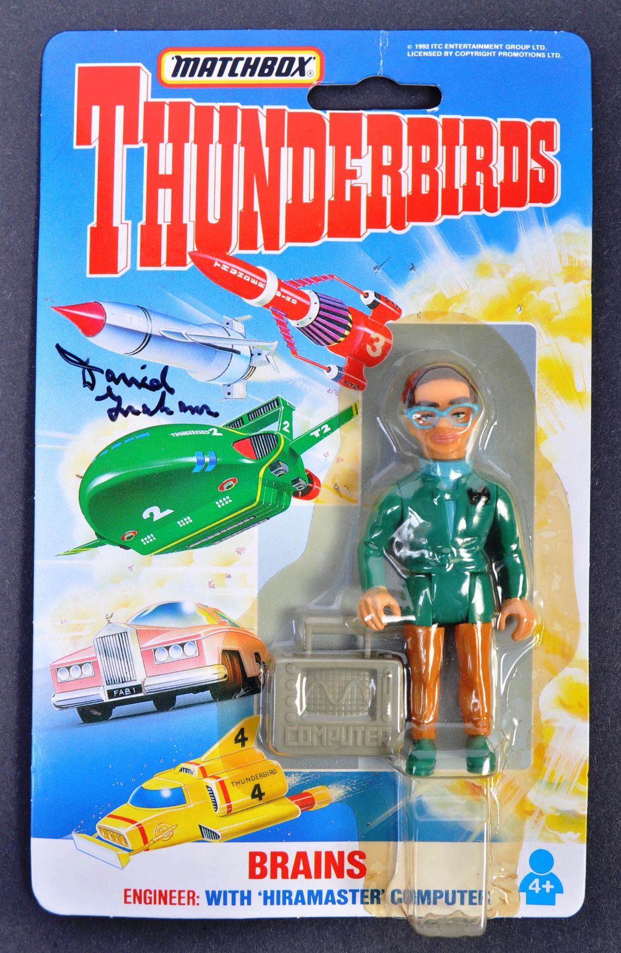 THUNDERBIRDS - GERRY ANDERSON - DAVID GRAHAM SIGNE