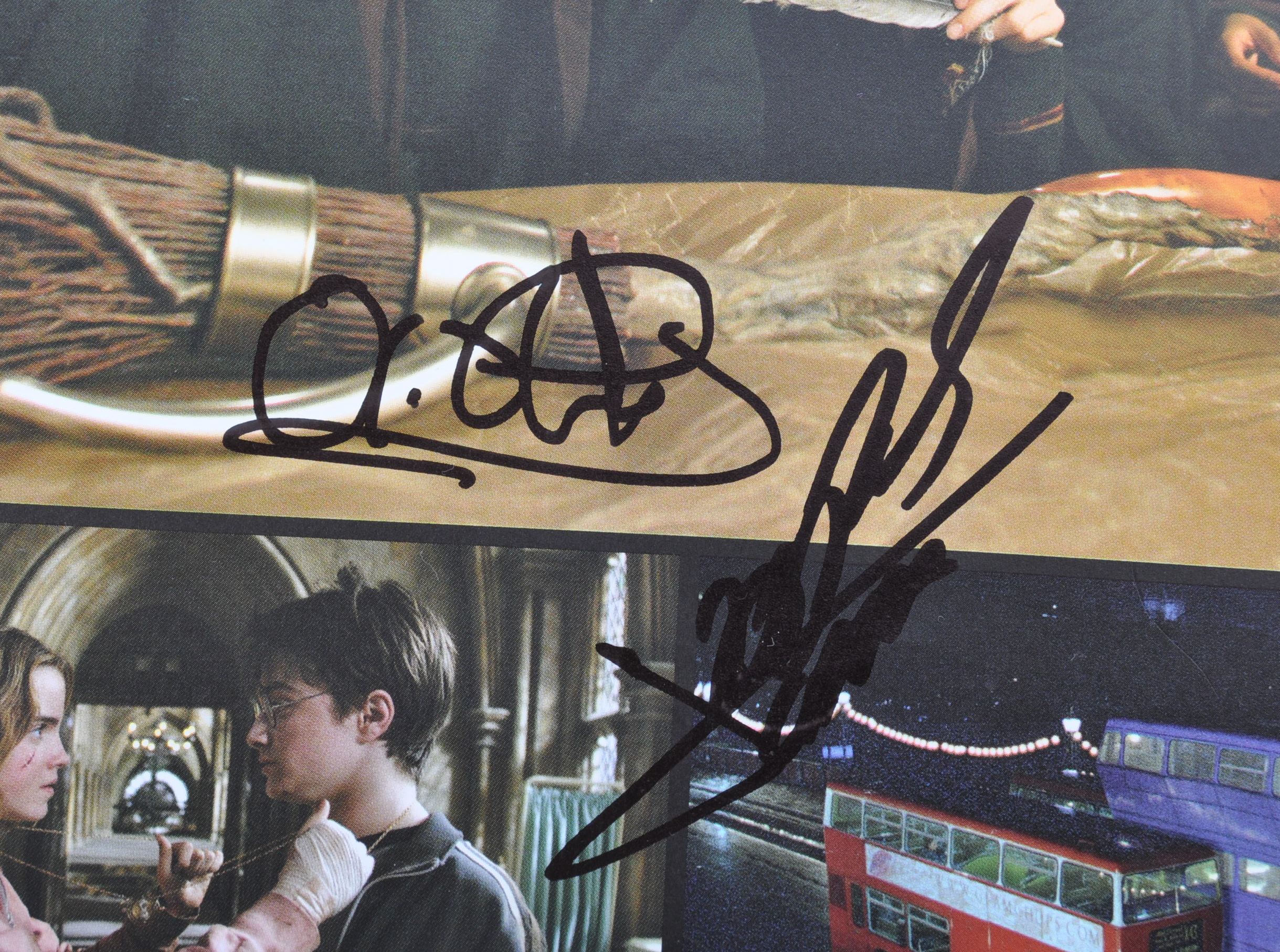 HARRY POTTER - JAMES & OLIVER PHELPS DUAL SIGNED P - Image 2 of 2