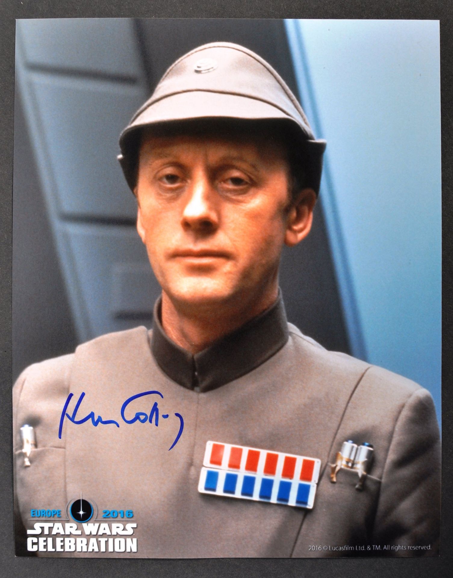 STAR WARS CELEBRATION - OFFICIAL AUTOGRAPHED 8X10" PHOTO