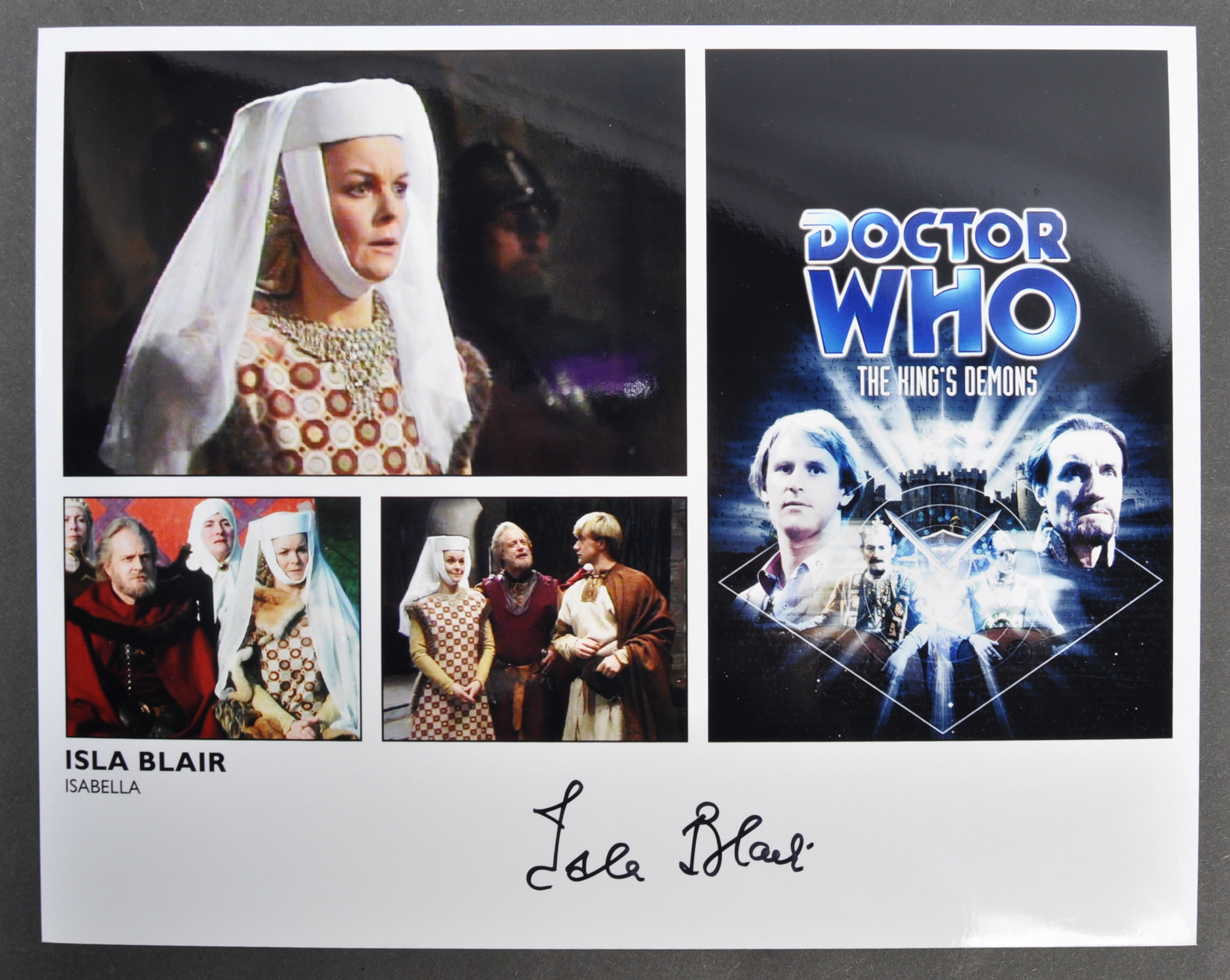 COLLECTION OF ISLA BLAIR - DOCTOR WHO AUTOGRAPHED