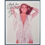 JAMES BOND 007 - CAROLINE MUNRO - SPY WHO LOVED ME SIGNED PHOTO