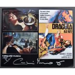 HAMMER HORROR - CAROLINE MUNRO - DRACULA 1972 SIGN